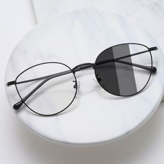 Kính đổi màu cao cấp chống ánh sáng xanh, Mắt Kính mát thời trang nam nữ gọng kim loại STYLEY K027