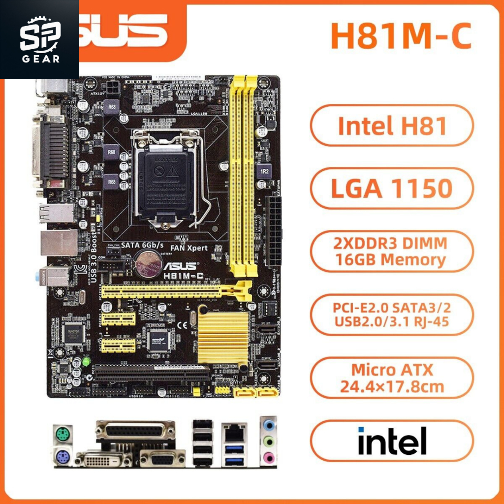 Mainboard ASUS H81M | Shopee Việt Nam