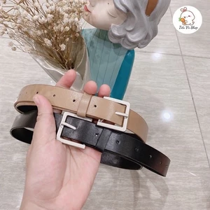Thắt lưng bản nhỏ mặt vuông nữ