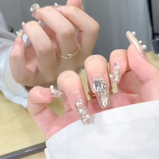 NANTY Nailbox thiết kế tráng gương đầu móng M221