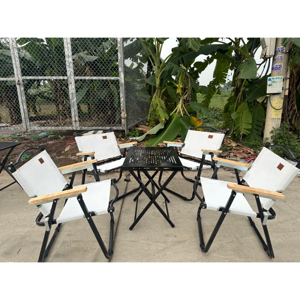 Bộ bàn ghế camping lưới/ghế rời/bàn rời Bộ bàn ghế trà chanh | Shopee ...