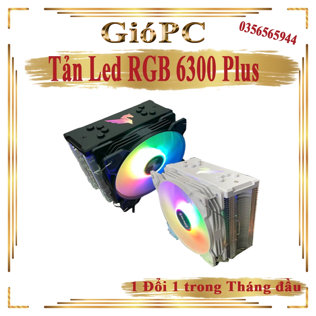 Tản led cpu TOMATO 6300Plus 4 ống đồng loại to | Shopee Việt Nam
