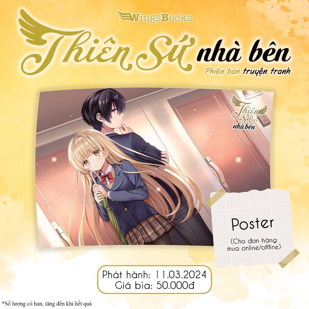 Ảnh Truyện tranh thiên sứ nhà bên tập 1,2,3,4 ( bản manga) 3