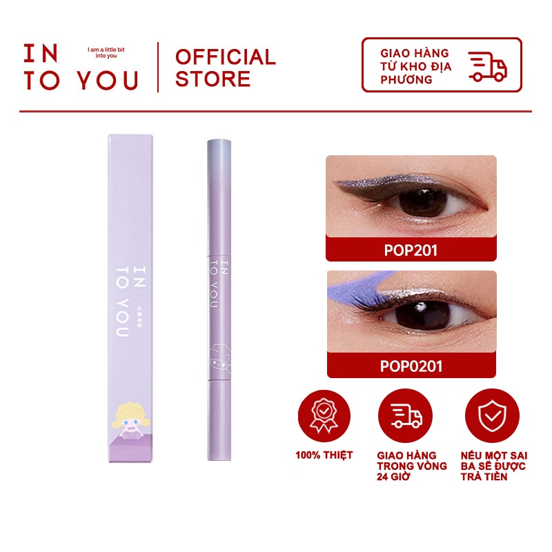 Into You X Pop Mart X Pop Bút Gel Kẻ Mắt Dạng Lỏng Chính Hãng Shopee Việt Nam 6688