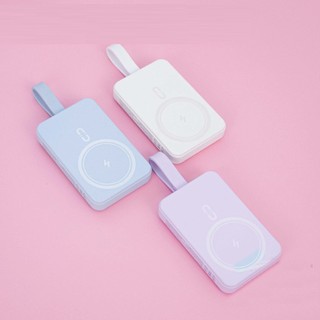 [Có 3C] Pin Dự Phòng không dây 15W PHANTOM P21W 10000 cáp và cổng LN in/out QC 22.5W PD 20W