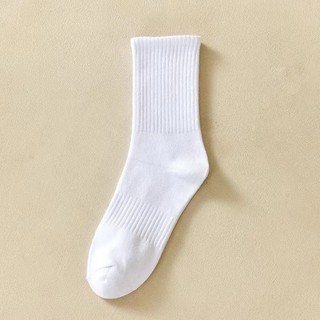 Tất nam nữ trơn cổ trung chât cotton gân dày dặn siêu đàn hồi T797 BC_CHIC LINGERIE