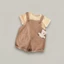 Bộ quần áo yếm đũi cho bé trai bé gái mặc hè bodysuit áo liền quần bé sơ sinh SLH151