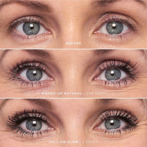 Mascara Tower 28 MakeWaves Vegan, màu Đen JET | Mascara dài và tạo độ dày mi | Không vón cục, không bong tróc | Nhẹ nhàn