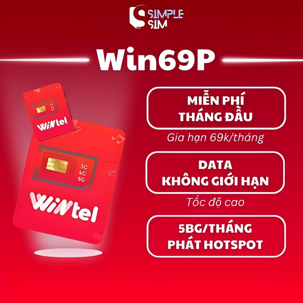 Sim Wintel Win69p Vật Lý Data Tốc độ Cao Không Giới Hạn Miễn Phí 1 Tháng Shopee Việt Nam 