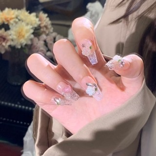 NANTY Nailbox thiết kế sơn thạch đính hoa nhẹ nhàng M311