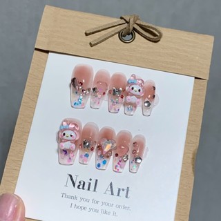 NANTY Nailbox thiết kế đính gấu sơn thạch M315