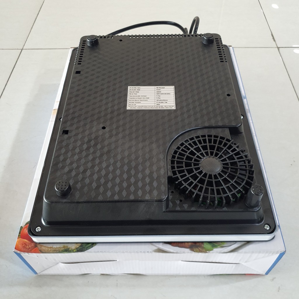 Bếp Hồng Ngoại Asanzo IS-HD1, Công Suất 2000W, Mặt kính cường lực, không kén nồi