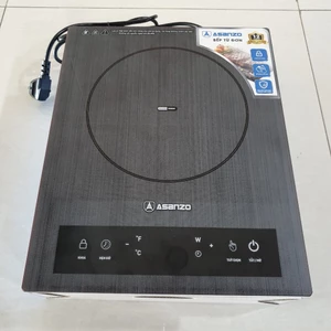 Bếp Điện Từ Đơn Asanzo IS-TD2, Công Suất 2000W, Mặt kính cường lực, kiểu dáng sang trọng