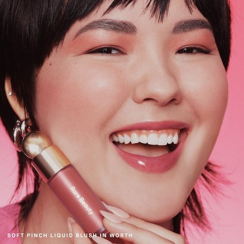 Full Size: 7.5 mL-Má Hồng Nước, Nhẹ Nhàng - Soft Pinch của Rare Beauty by Selena Gomez-Cosmetic Trang Điểm