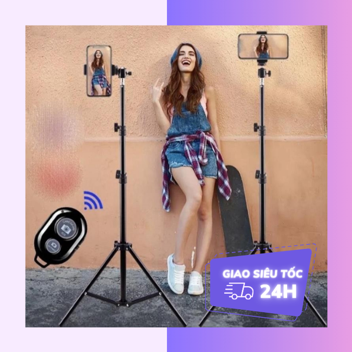 Cây Livestream – Hỗ trợ chụp ảnh, quay video, gắn đèn livestream
