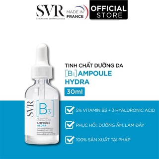 Dung dịch dưỡng da dạng lỏng dưỡng ẩm, chống nhăn và giúp làn da mềm mịn SVR [B3] AMPOULE HYDRA 10ml/30ml