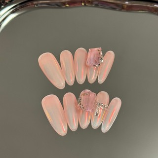 NANTY Nailbox thiết kế tráng gương  ngọc trai đính đá M334