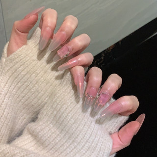 NANTY Nailbox thiết kế tráng gương  ngọc trai đính đá M334