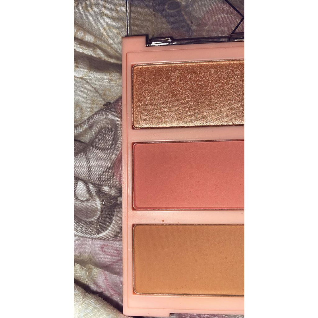 Bảng Phấn Má tarte Cheeky Claymate Face Palette, 3 màu Women Nữ