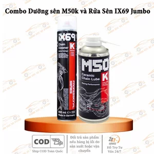 Combo Vệ Sinh Sên Voltronic IX69 800ML Và Dưỡng Sên Voltronic M50k 400ML