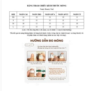 NANTY Nailbox thiết kế xanh min M401