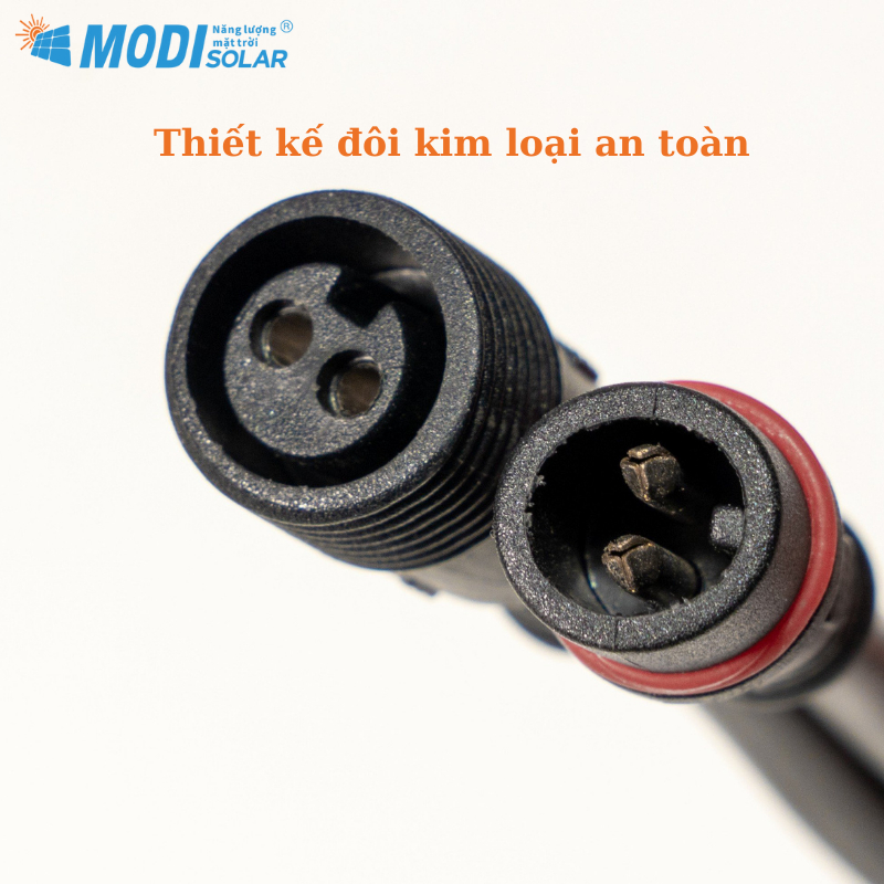 Ảnh Dây Cáp Kết Nối Tấm Pin Đèn Năng Lượng Mặt Trời Dài 3M, 5M 2 Pin Chống Nước, Bền Bỉ, Chịu Nhiệt Tốt 3