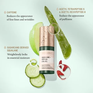 Kem dưỡng mắt chống lão hoá Biossance Squalane + Peptide Brightening & De-Puffing Eye Gel, Size: 15 ML Skincare Nữ