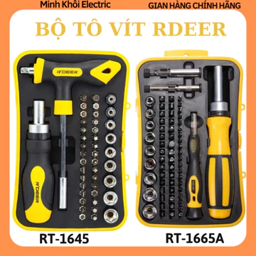 Bộ tô vít đa năng Rdeer RT-1645 và RT-1665,bộ tua vít sửa điện thoại,hộp tuốc nơ vít,mũi vít từ tính,tua vít,bộ lục lăng
