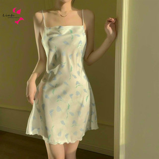 Váy Ngủ Lụa Cổ Đổ Quảng Châu Cao Cấp C25 Phương Linh Underwear