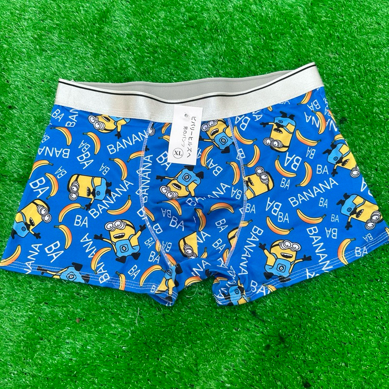 Combo 3,4,5 Quần sịp nam đùi boxer Hoạt hình kháng khuẩn cao cấp thấm hút mồ hôi co giãn 4 chiều