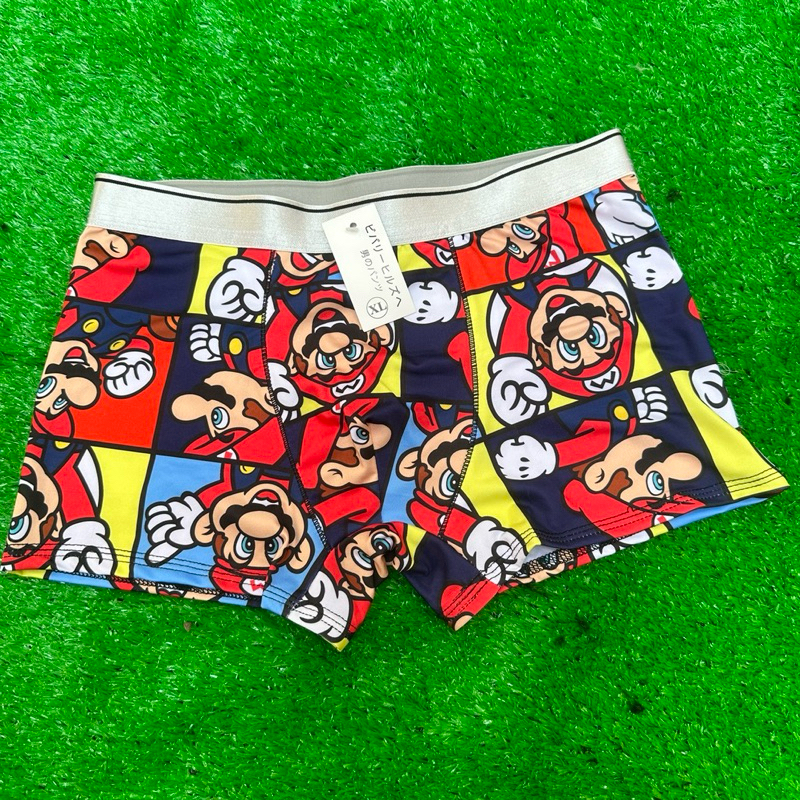 Combo 3,4,5 Quần sịp nam đùi boxer Hoạt hình kháng khuẩn cao cấp thấm hút mồ hôi co giãn 4 chiều