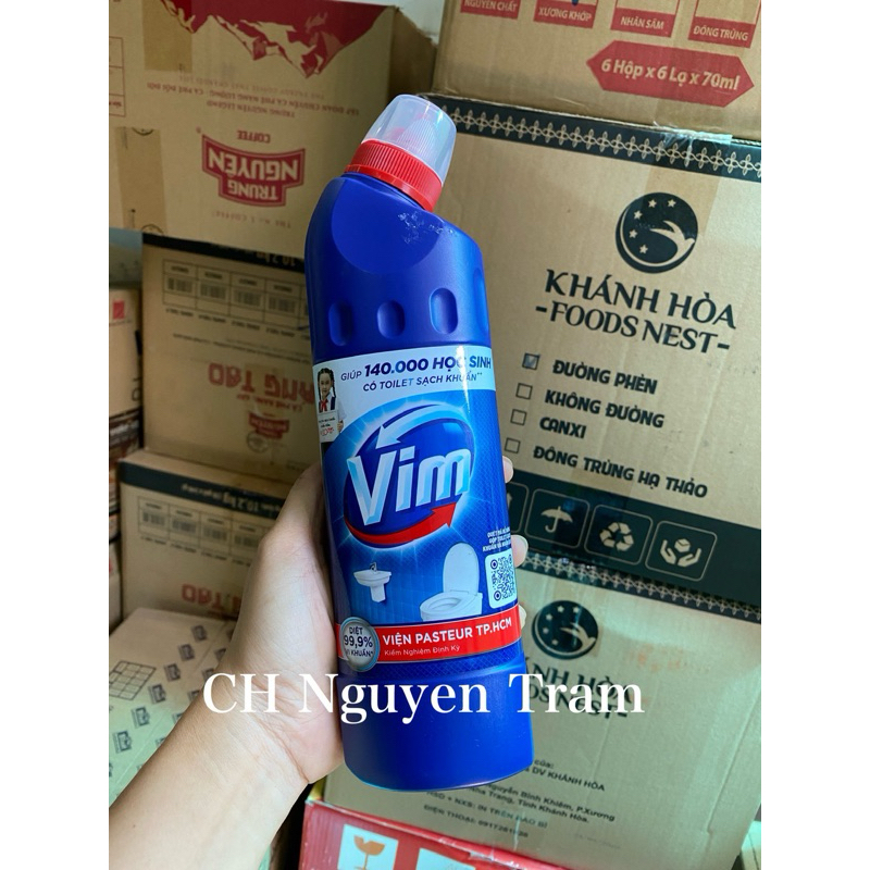 Nước Tẩy Bồn Cầu Vim Diệt Khuẩn Chai 450ml Shopee Việt Nam 