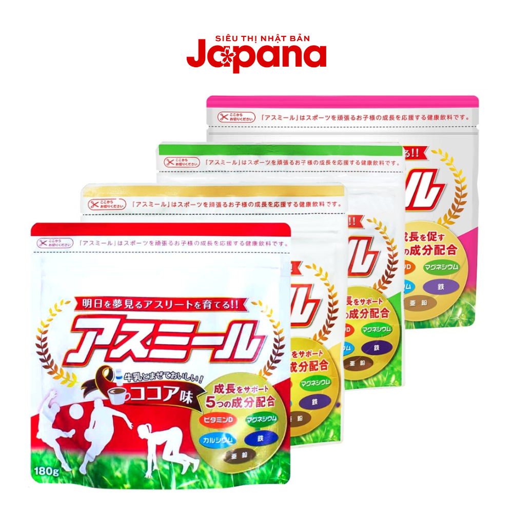 Dòng sữa tăng chiều cao cho trẻ thương hiệu Asumiru Ichiban Boshi