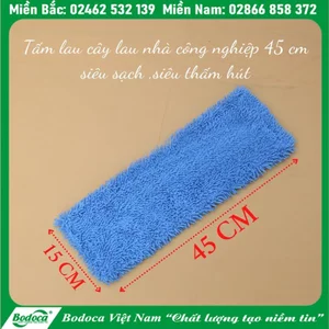 Tấm lau nhà 45cm san hô
