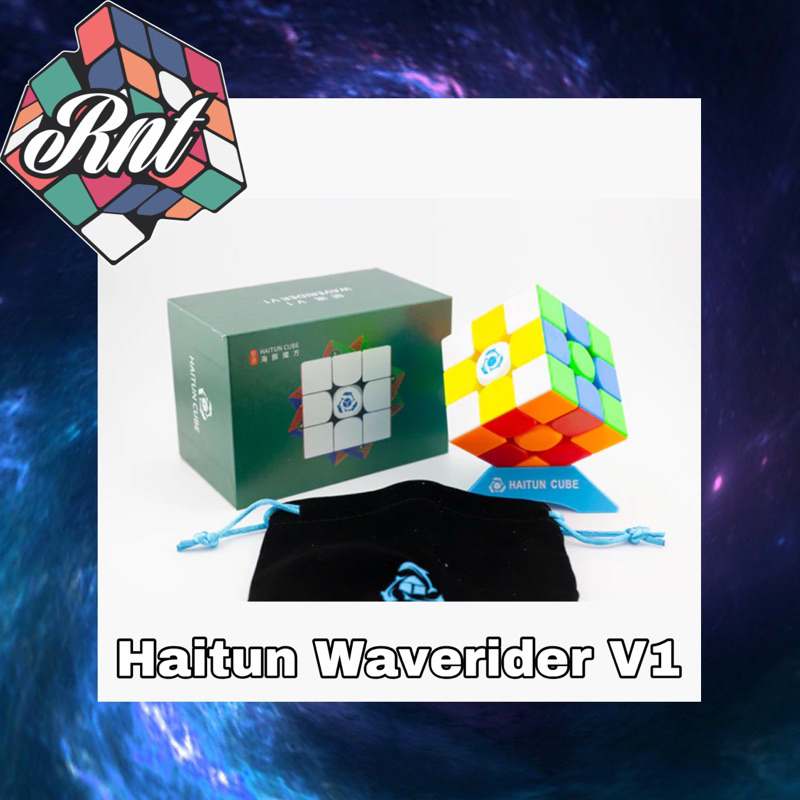 Rubik 3x3 Haitun Waverider v1 M có nam châm Dolphin cube Rubik cá heo ...