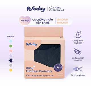 Ga Chống Thấm Rubaby | Ga Chống Tè Dầm Cho Bé | An toàn cho da Dễ vệ sinh