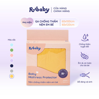 Ga Chống Thấm Rubaby | Ga Chống Tè Dầm Cho Bé | An toàn cho da Dễ vệ sinh