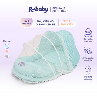 Phụ Kiện Nôi Di Động Cho Bé Rubaby | Xinh Xắn Dễ Thương | Dễ Dàng Tháo Lắp | Giúp Bé Trải Nghiệm Thoải Mái | Nhiều Màu