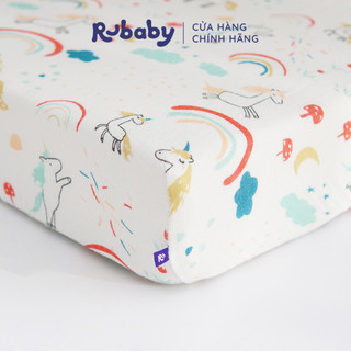 Ga Nệm Cũi Rubaby Cho bé | Chất liệu an toàn cho da | Thoáng Khí Thấm hút tốt