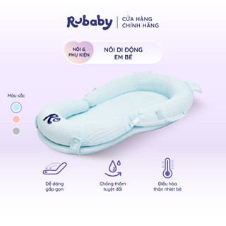 Nôi Di Động Rubaby | Dễ Dàng Gấp Gọn | Êm Ái Tốt Cho Khung Xương Bé