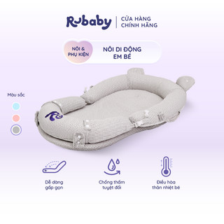 Nôi Di Động Rubaby | Dễ Dàng Gấp Gọn | Êm Ái Tốt Cho Khung Xương Bé