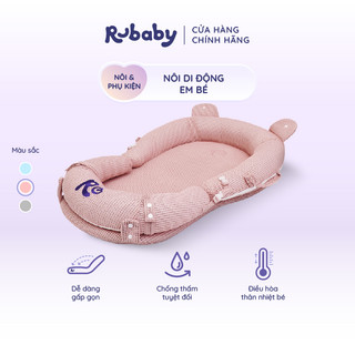 Nôi Di Động Rubaby | Dễ Dàng Gấp Gọn | Êm Ái Tốt Cho Khung Xương Bé