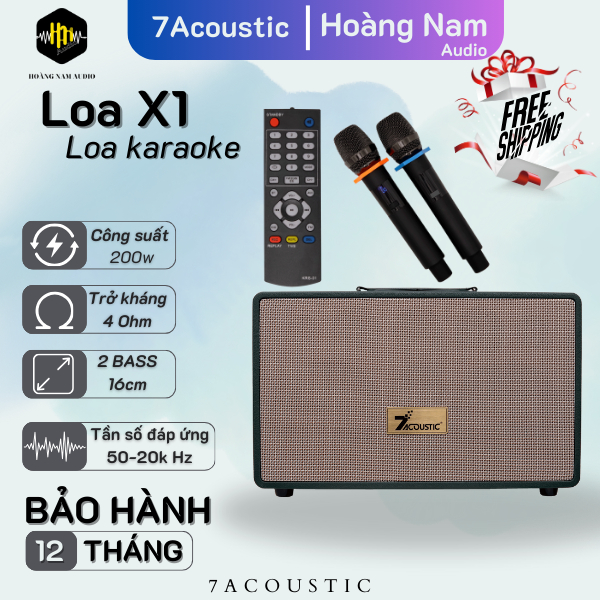 1. Tổng Quan về Loa Karaoke 7Acoustic X1