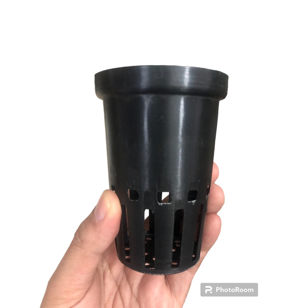 Rọ nhựa trồng rau thủy canh cỡ lớn phi 70 x 100mm