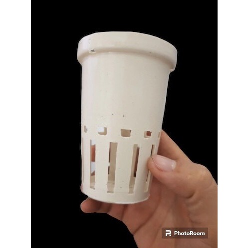 Rọ nhựa trồng rau thủy canh cỡ lớn phi 70 x 100mm