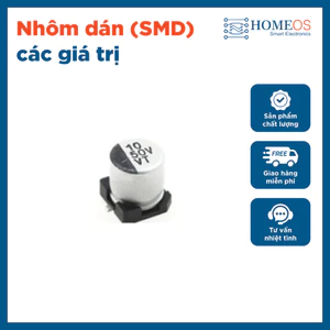 chính hãng Tụ nhôm dán (SMD) các giá trị