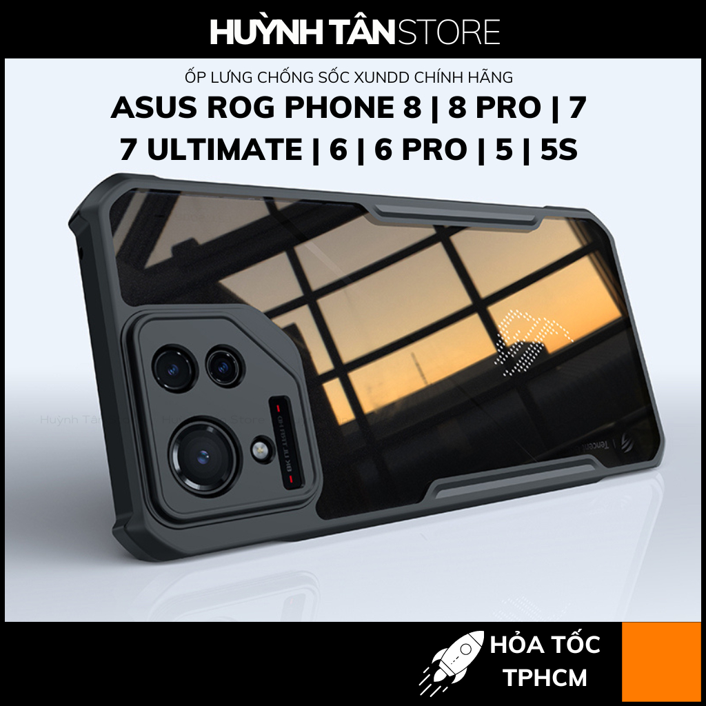 Ốp lưng asus rog phone 9 8 pro rog 7 ultimate chống sốc xundd bảo vệ ...