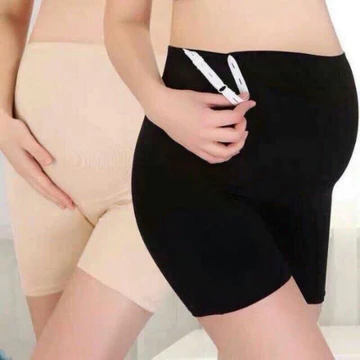 Quần Bầu Mặc Trong Váy Cotton Mềm Mát Co Giãn – Quần Short Bầu Cho Mẹ Bầu