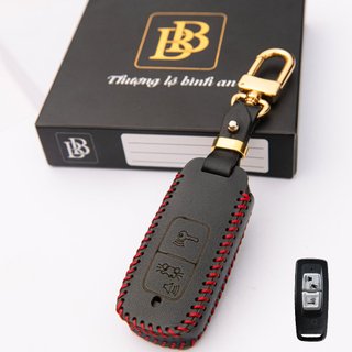 Bao Da Chìa Khóa Xe Máy HONDA Vision, Lead, Airblade 22-25, Winer X- V, SH Mode 22-25 (2 nút )Da Bò Thật 100% Boabay