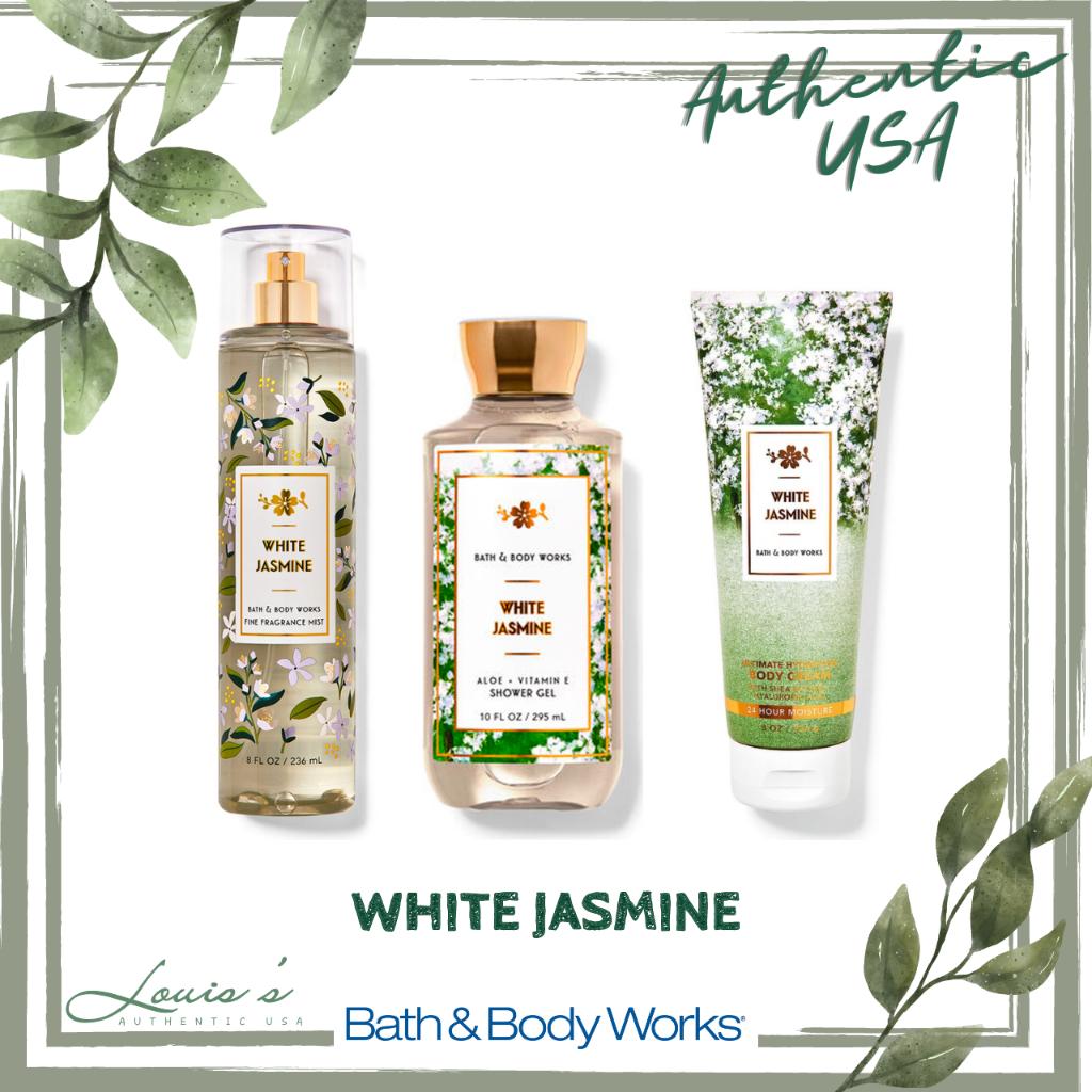 [ Full size 236ml ] WHITE JASMINE Body mist Tắm Lotion / Xịt thơm